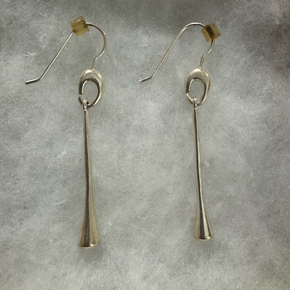 Chic Silver Dangle Earrings